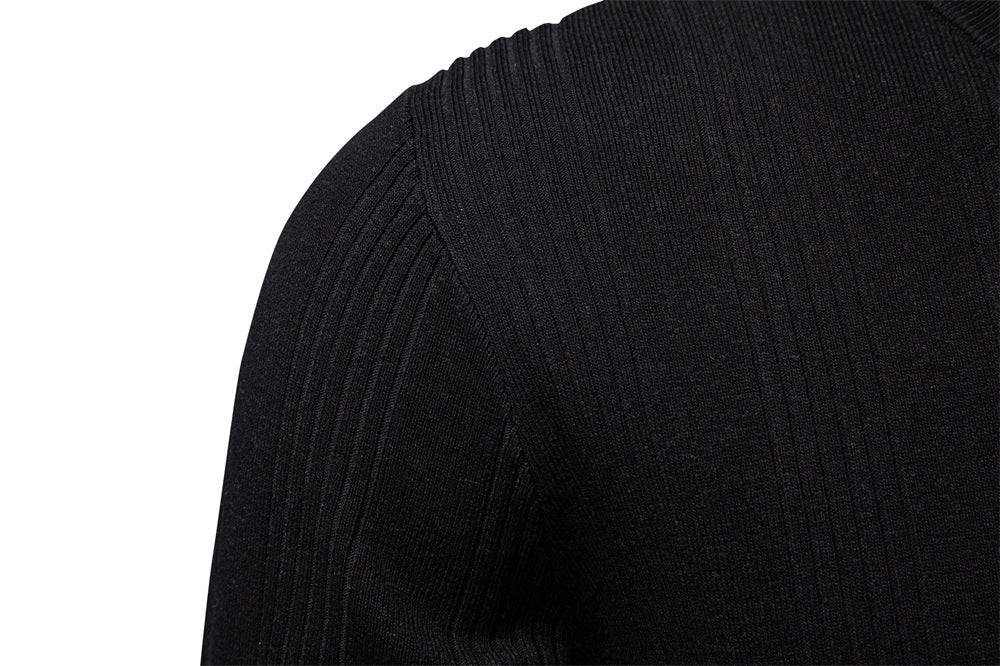 Men's Button Neck Knit Henley