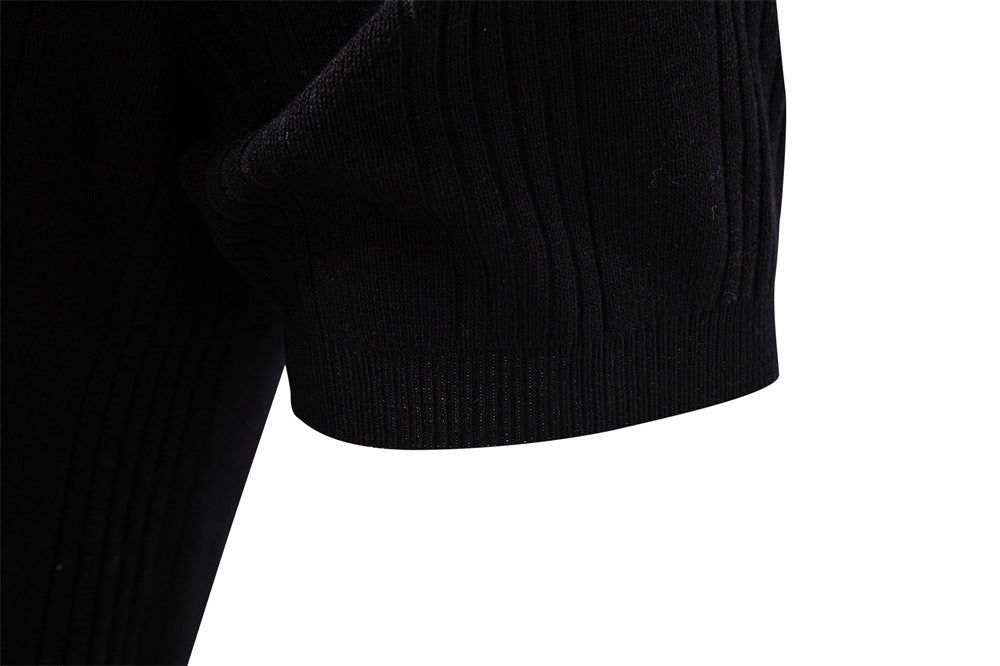 Men's Button Neck Knit Henley