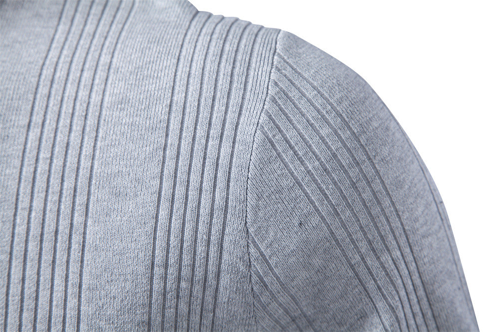 Men's Button Neck Knit Henley