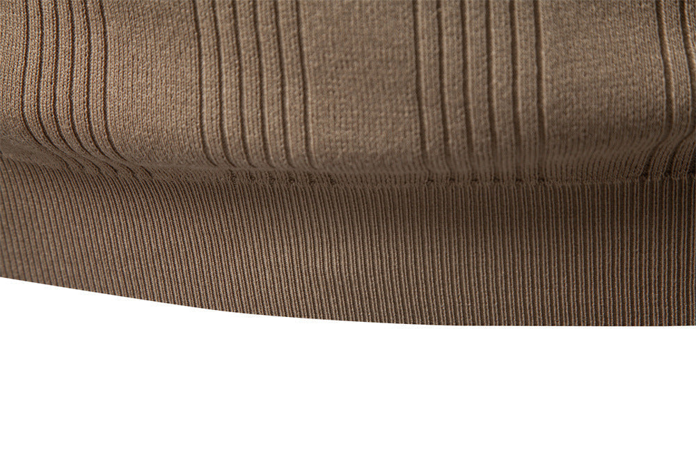 Men's Button Neck Knit Henley