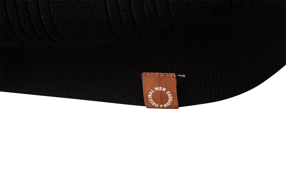 Men's Button Neck Knit Henley