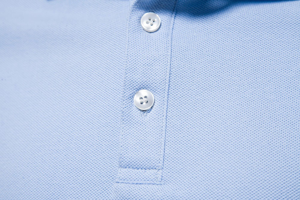 Men's Contrast Collar Polo Shirt