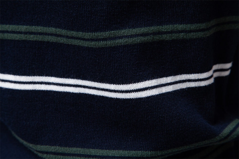 Men's Short Sleeve Crew Neck Knit Top