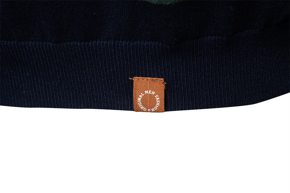 Men's Short Sleeve Crew Neck Knit Top
