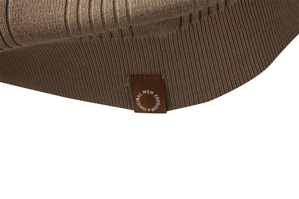 Men's Button Neck Knit Henley