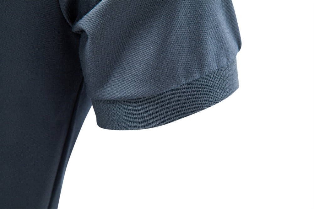 Men's Short Sleeve Open Collar Polo