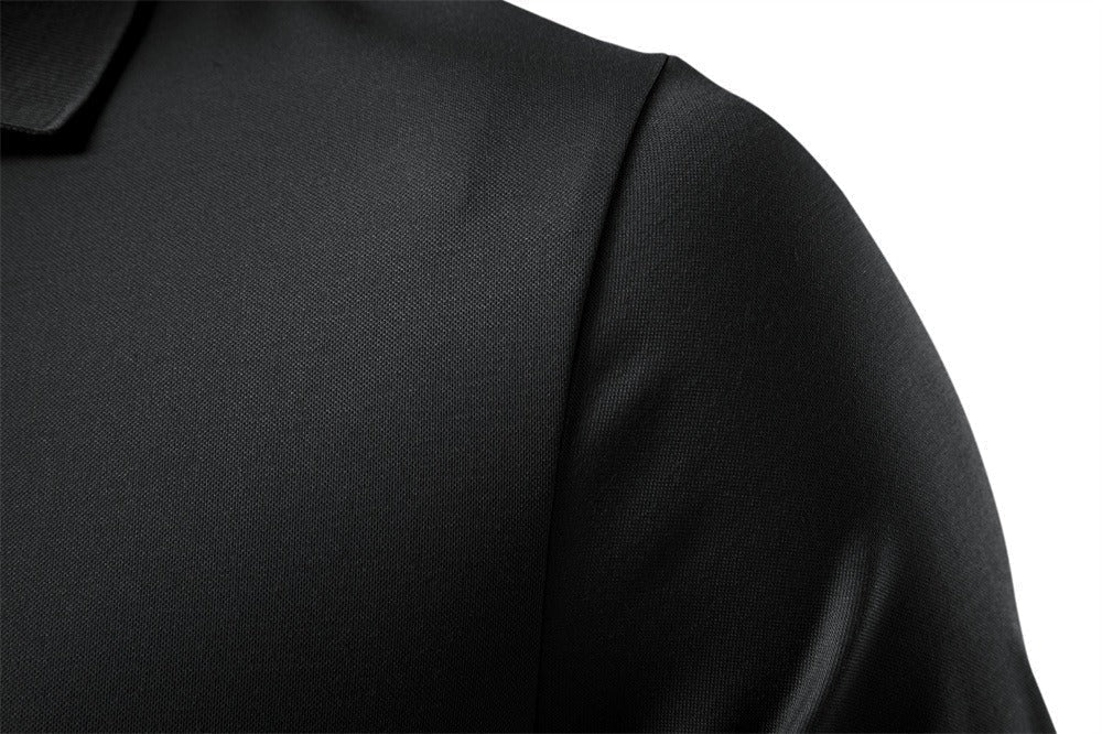 Men's Short Sleeve Open Collar Polo