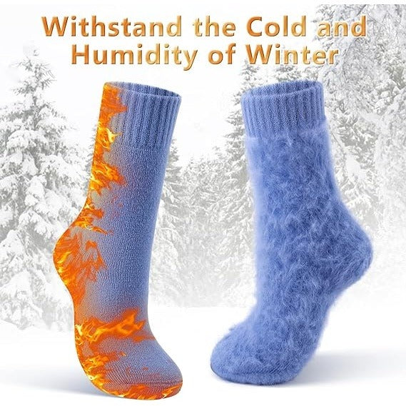 Women’s Warm Fleece Socks – Soft, Thick Thermal Socks
